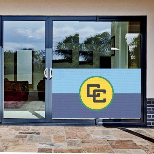Caribbean Community Glass Film Caribbean Community One Way Vision Printing