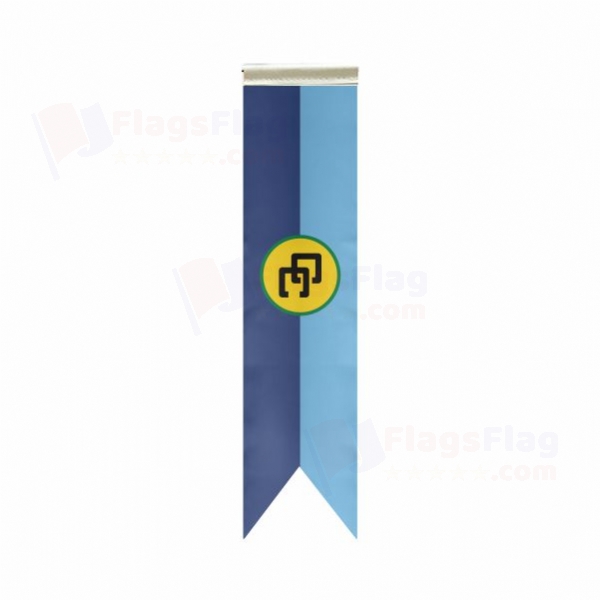 Caribbean Community L Table Flags Flag Only