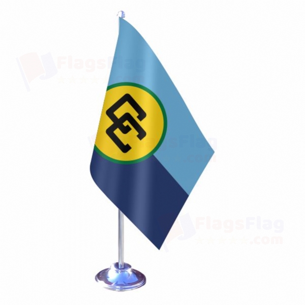 Caribbean Community Single Table Flag