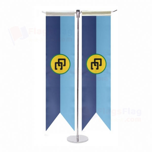 Caribbean Community T Table Flags