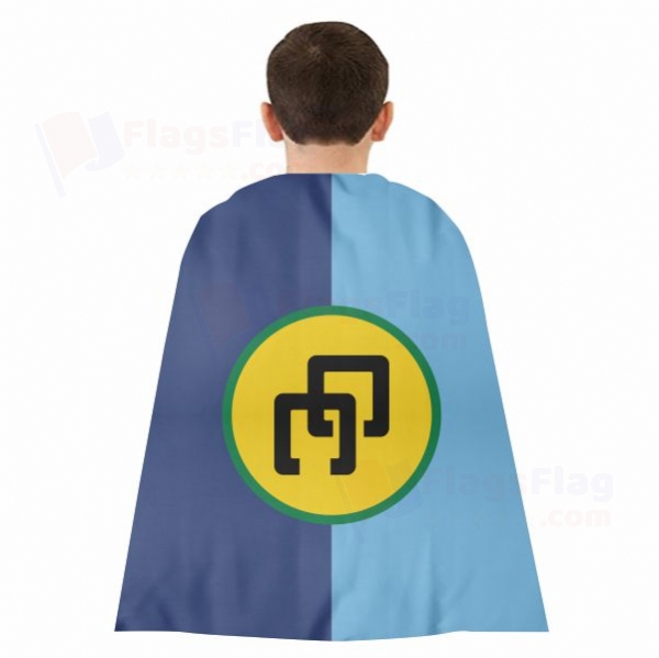 Caribbean Community Woven Fabric Cloak Digital Printing