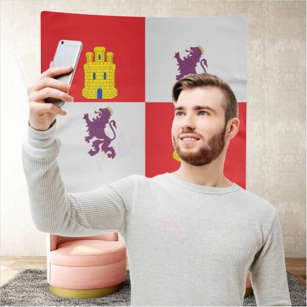 Castile And Leon Background Selfie Shooting Landscapes
