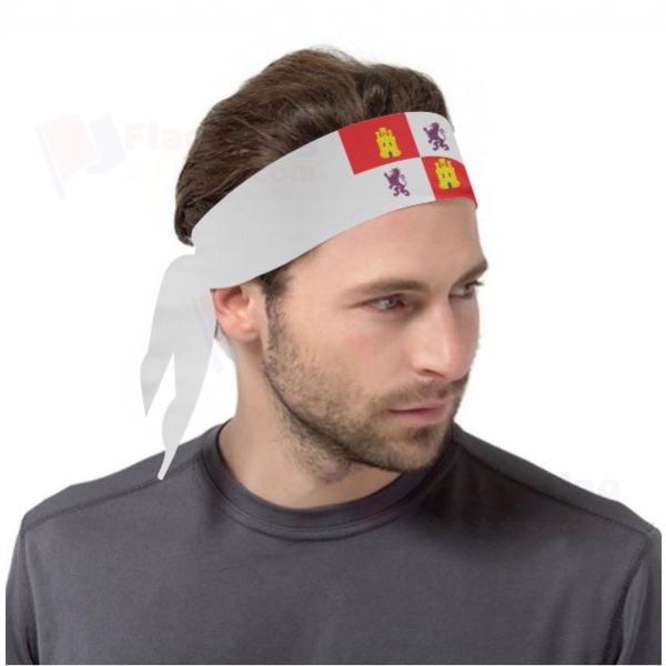 Castile And Leon Digital Print Bandanas