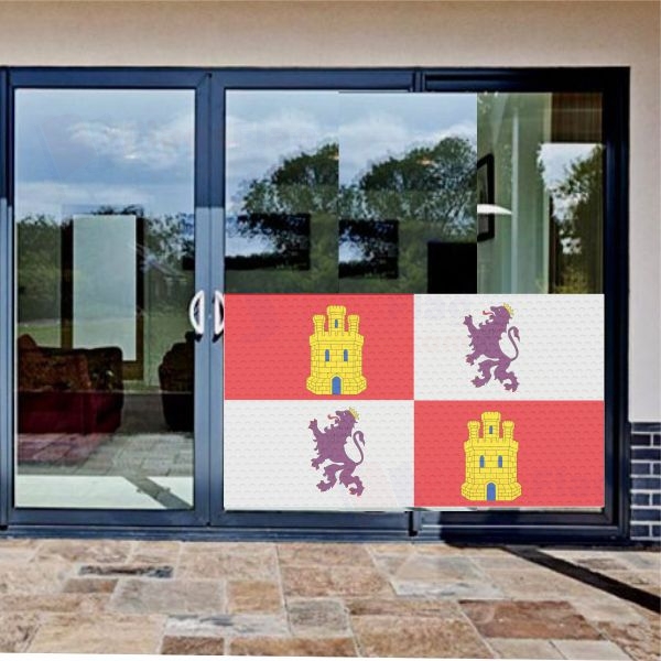 Castile And Leon Glass Film Castile And Leon One Way Vision Printing