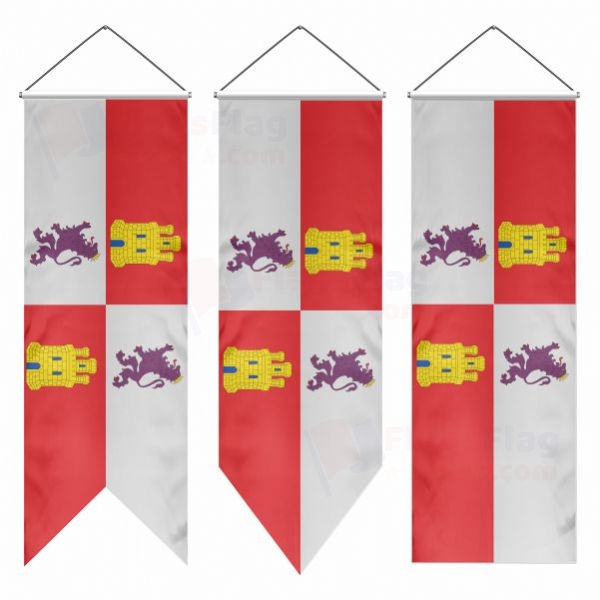 Castile And Leon Swallowtail Flags