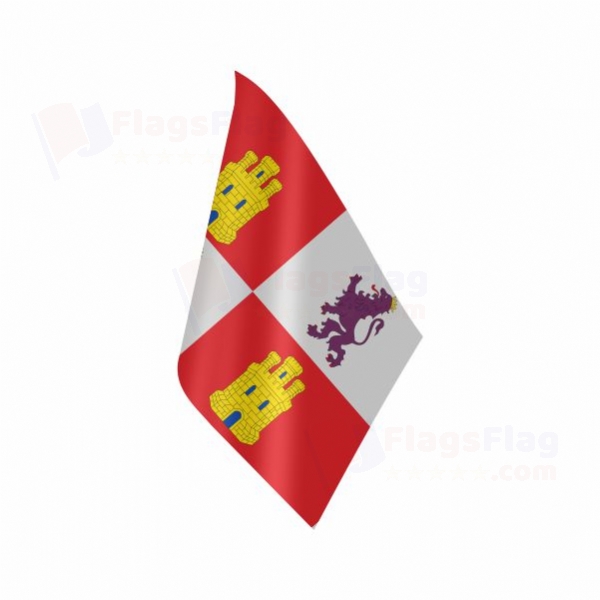 Castile And Leon Table Flag