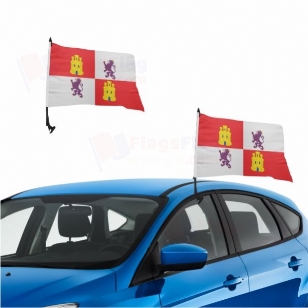 Castile And Leon Vehicle Convoy Flag