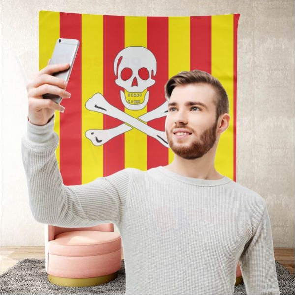 Catalan Pirate Background Selfie Shooting Landscapes