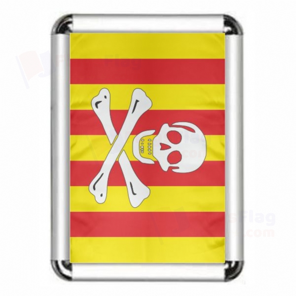 Catalan Pirate Framed Pictures