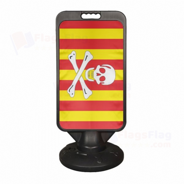 Catalan Pirate Plastic Advertising Pontoon