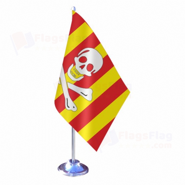 Catalan Pirate Single Table Flag