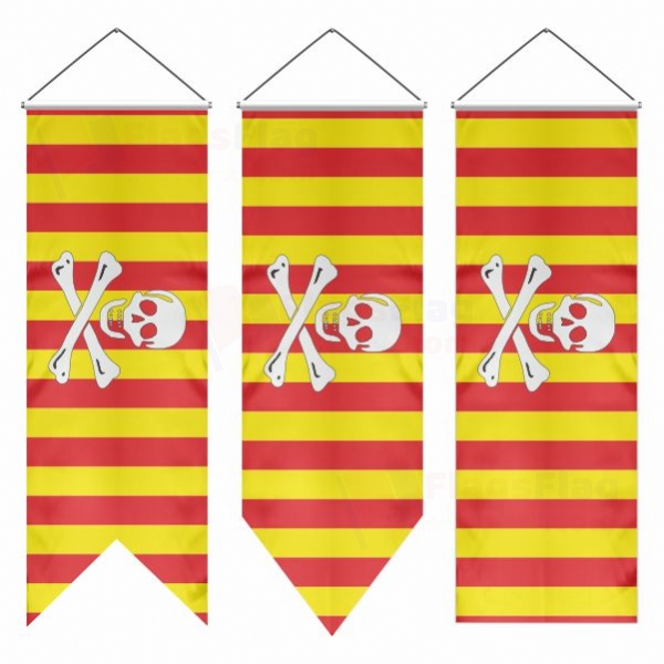 Catalan Pirate Swallowtail Flags