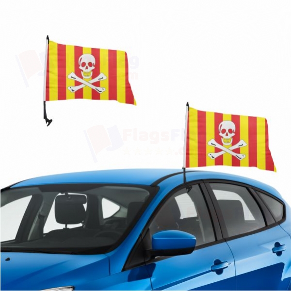 Catalan Pirate Vehicle Convoy Flag