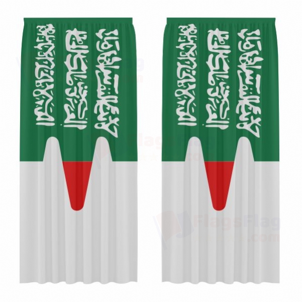 Caucasian Imamate Digital Printed Curtains