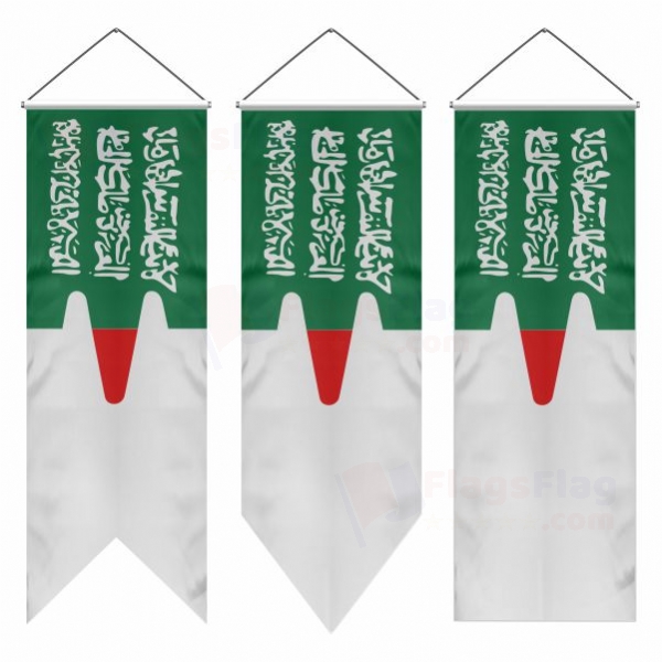 Caucasian Imamate Swallowtail Flags
