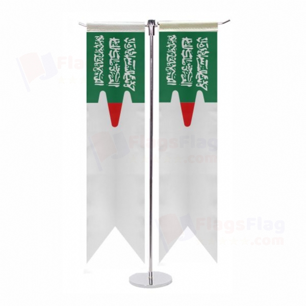 Caucasian Imamate T Table Flag