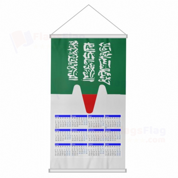 Caucasian Imamate Woven Fabric Digital Printing Calendar