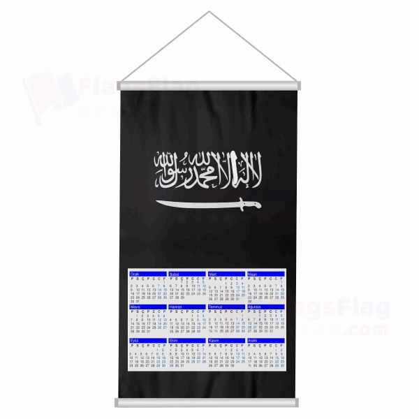 Caucasus Emirate Woven Fabric Digital Printing Calendar