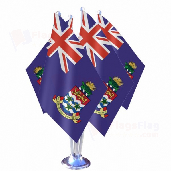 Cayman islands Quadruple Table Flag