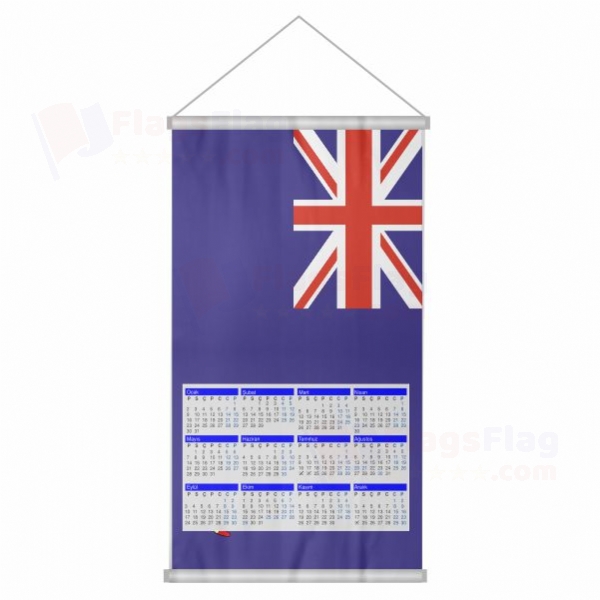 Cayman islands Woven Fabric Digital Printing Calendar