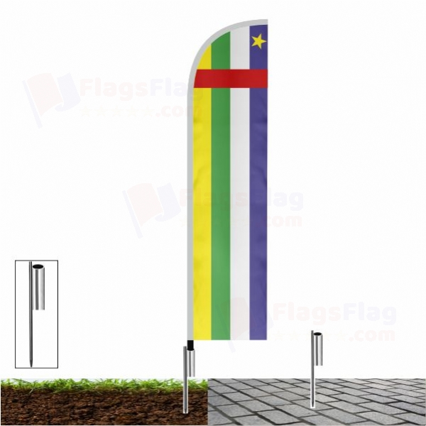 Central African Republic Beach Flags Central African Republic Sailing Flags