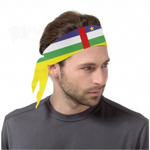 Central African Republic Digital Print Bandanas