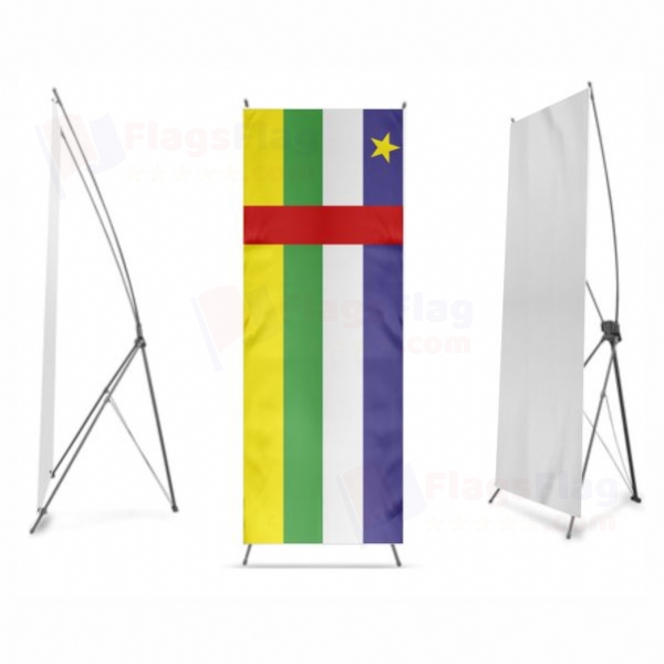 Central African Republic Digital Print X Banner