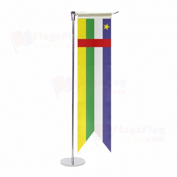 Central African Republic L Table Flag