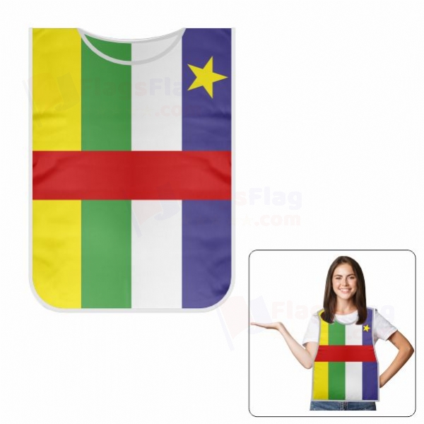 Central African Republic Single Use Strike Apron