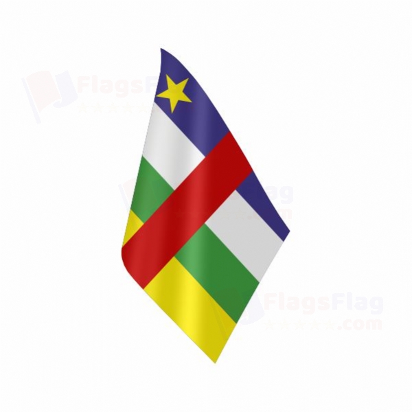 Central African Republic Table Flag