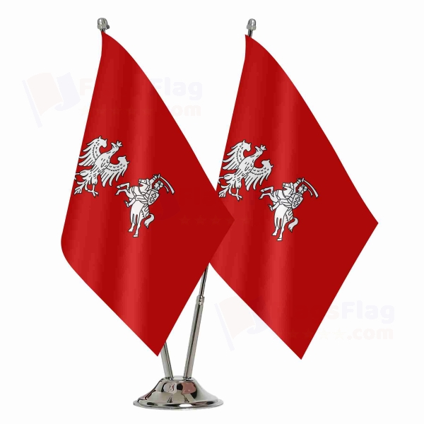 Central Lithuania Binary Table Flag