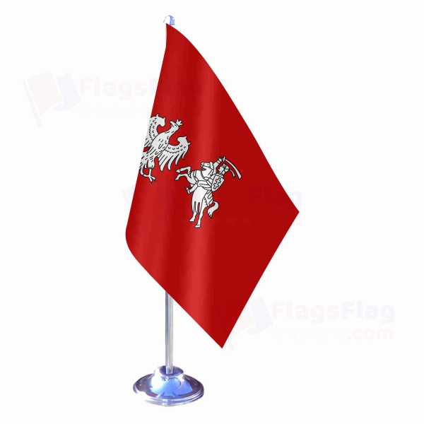 Central Lithuania Single Table Flag
