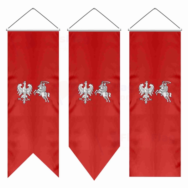 Central Lithuania Swallowtail Flags