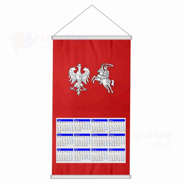 Central Lithuania Woven Fabric Digital Printing Calendar