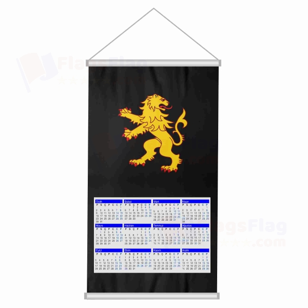 Ceredigion Woven Fabric Digital Printing Calendar
