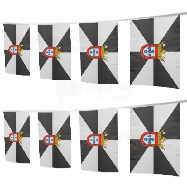 Ceuta Square String Flags