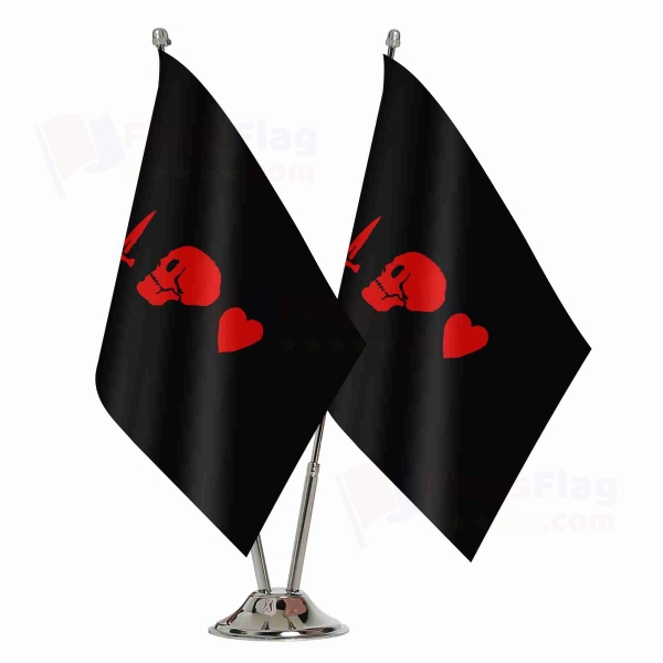 Charles Vane Binary Table Flag