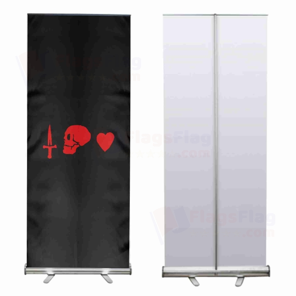 Charles Vane Roll Up Banner
