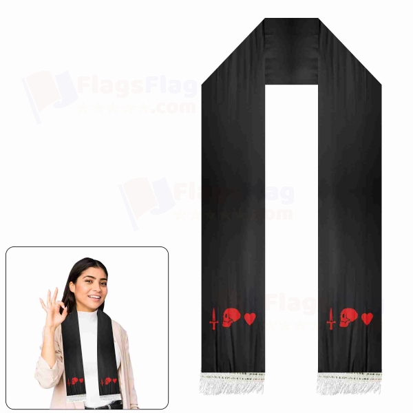 Charles Vane Scarf Digital Printing