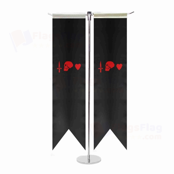 Charles Vane T Table Flag