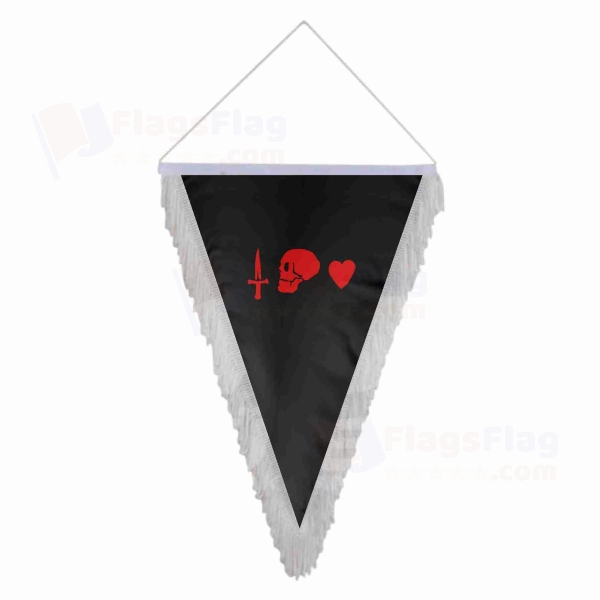 Charles Vane Triangle Fringed Streamers