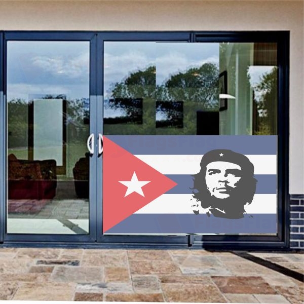 Che Guevara Glass Film Che Guevara One Way Vision Printing