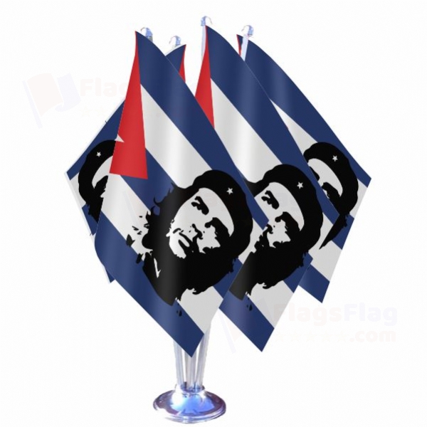 Che Guevara Quadruple Table Flag
