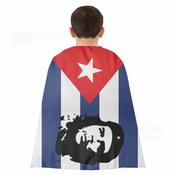 Che Guevara Woven Fabric Cloak Digital Printing