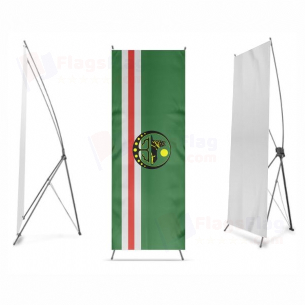 Chechen Republic Of Ichkeria Digital Print X Banner