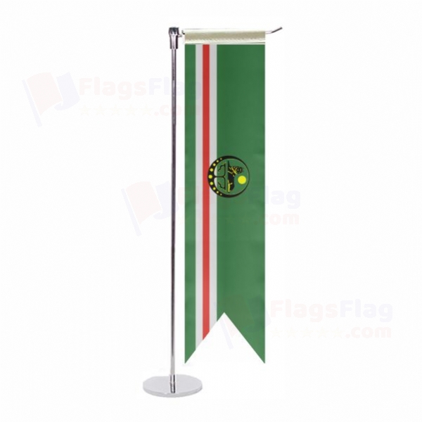 Chechen Republic Of Ichkeria L Table Flag