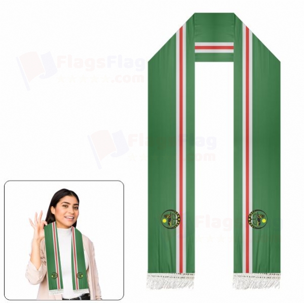 Chechen Republic Of Ichkeria Scarf Digital Printing
