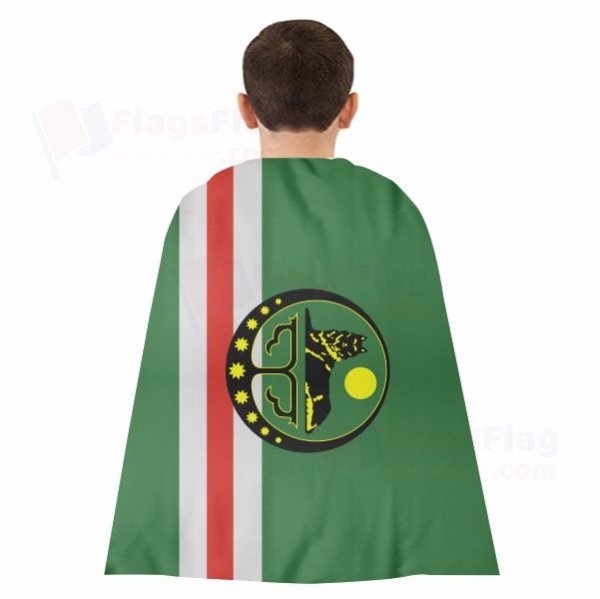 Chechen Republic Of Ichkeria Woven Fabric Cloak Digital Printing