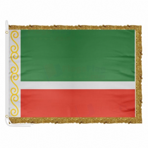 Chechen Republic Satin Office Flag