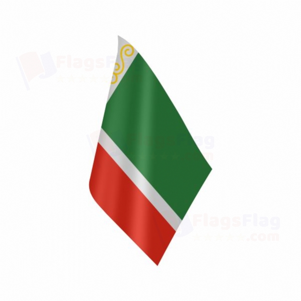 Chechen Republic Table Flag